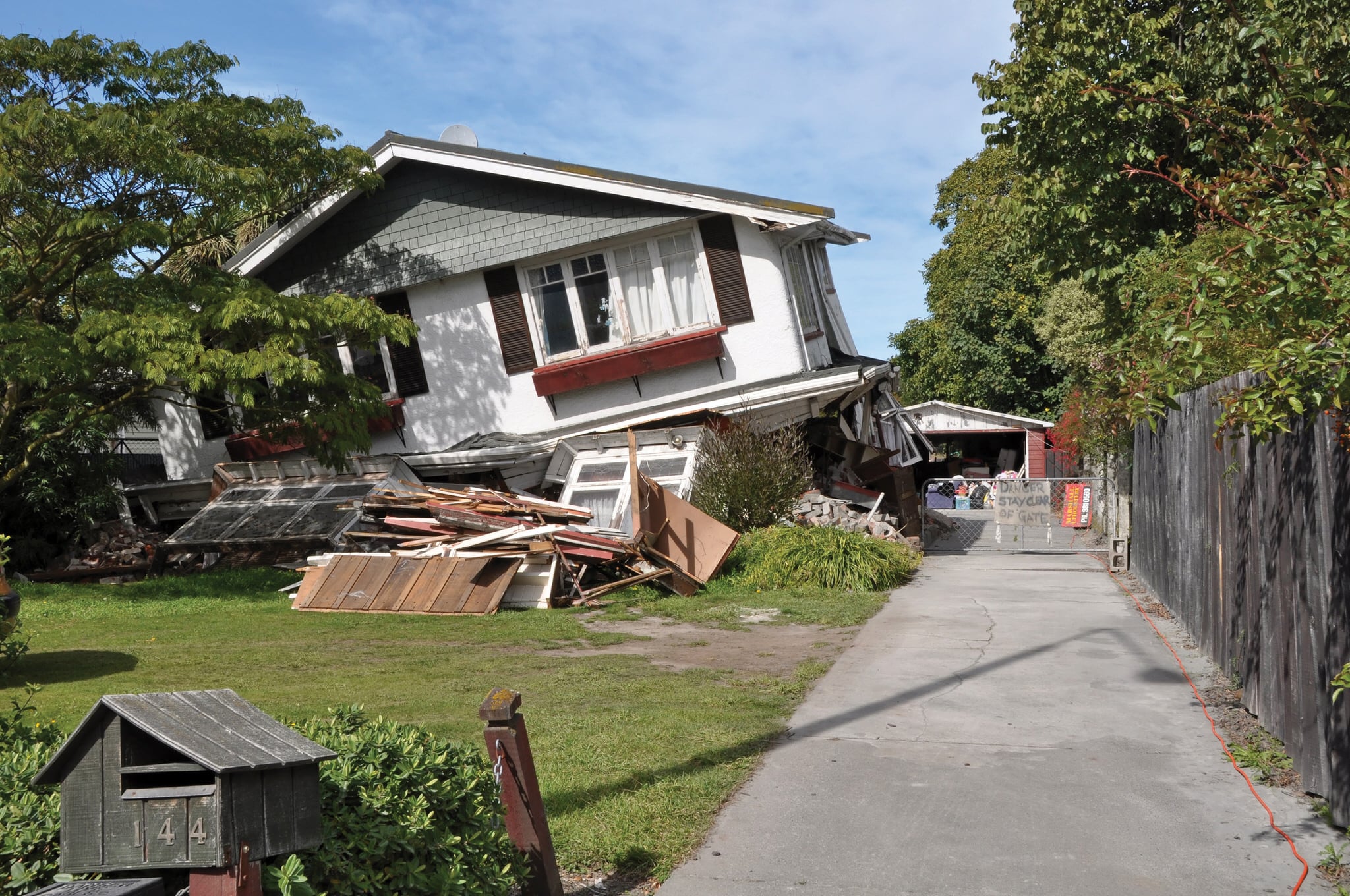 House After Christchurch Earthquake