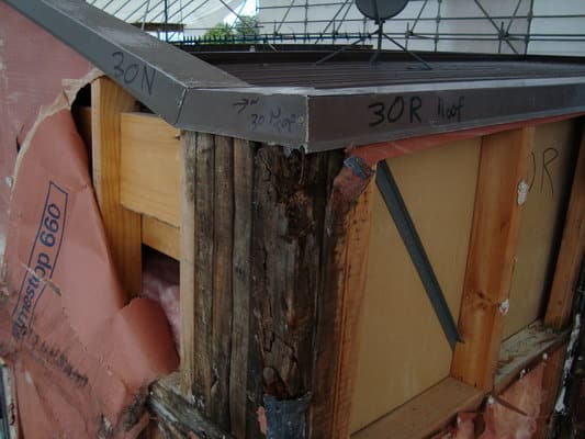 Risk House - Parapet Capping Resulting Damage