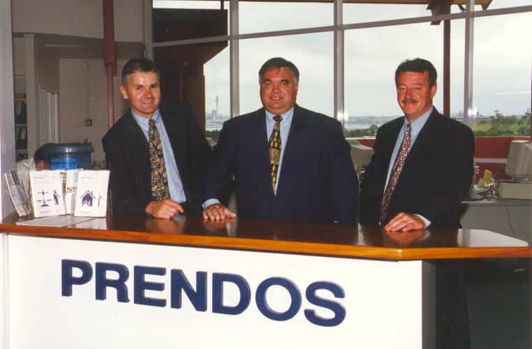 Gordon Edginton Greg OSullivan and Trevor Prendergast - Prendos NZ Limited