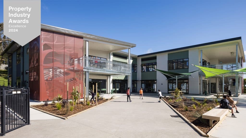 Windy-Ridge-School--Te-Whare-Ako-wins-Excellence-Award-at-PCNZ-Property-Industry-Awards-2024